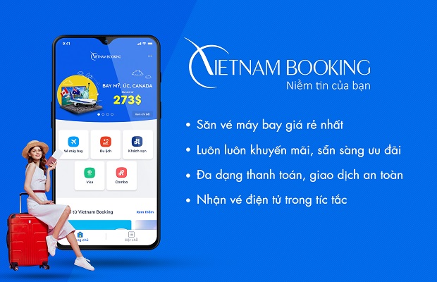 Vietnambooking - đại lý vé máy bay giá tốt toàn quốc