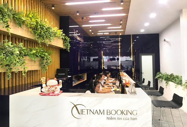 văn phòng bán vé máy bay của Vietnam Booking