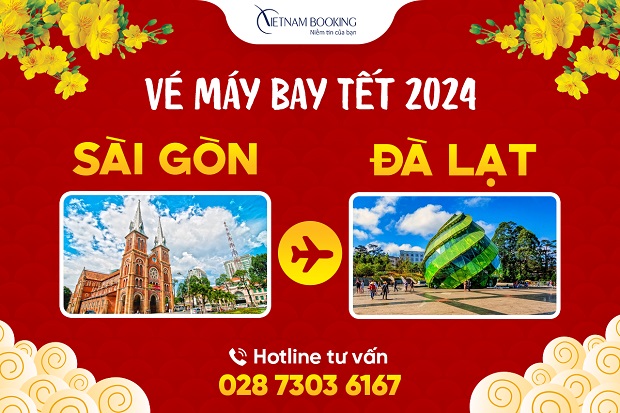 Nhiều ưu đãi vé máy bay Tết Sài Gòn đi Đà Lạt, chỉ từ 299.000Đ