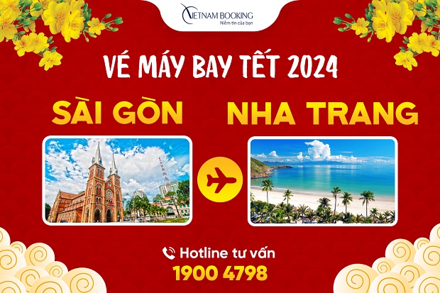 Săn vé máy bay Tết Sài Gòn đi Nha Trang, nhiều ưu đãi Tết 2024